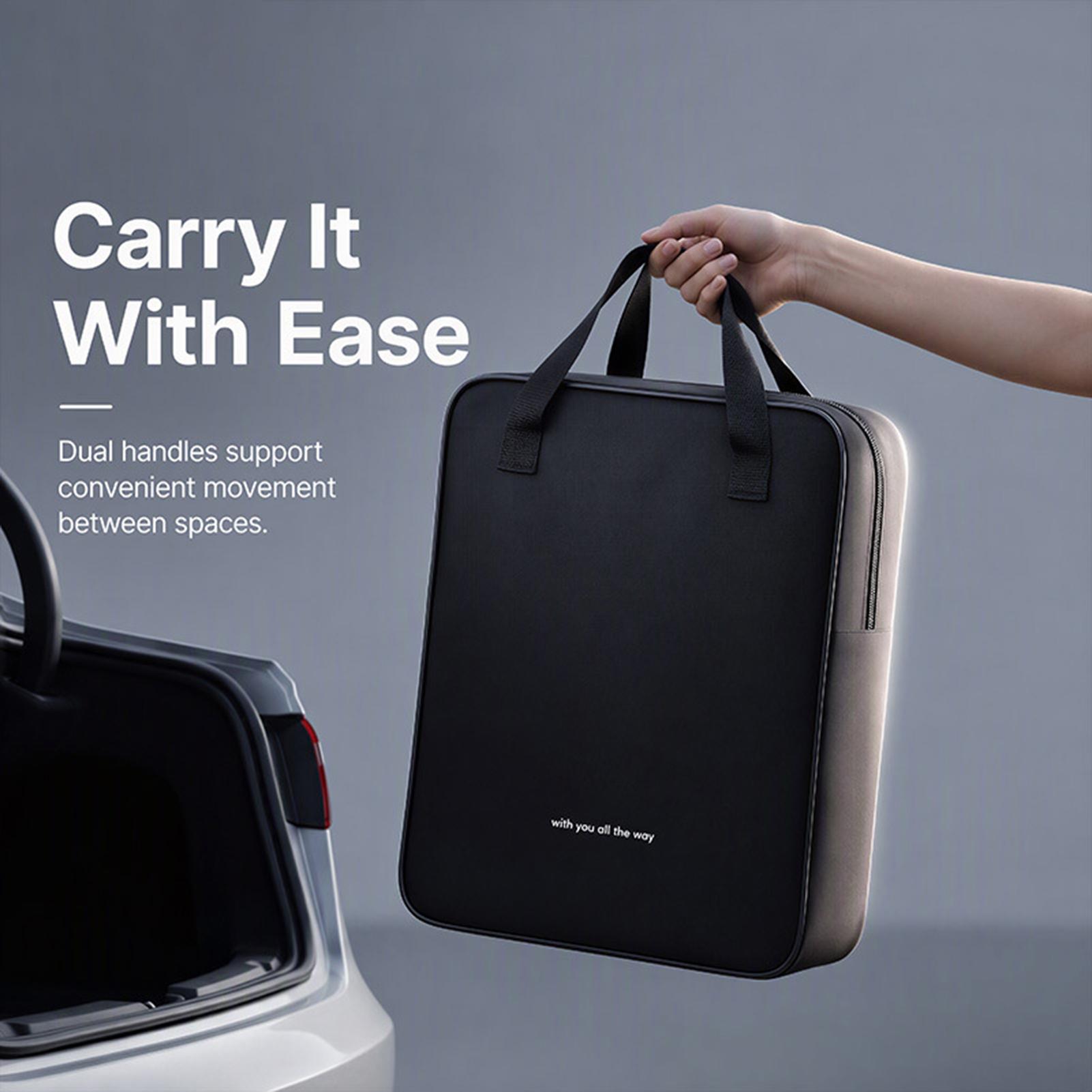 Car Trunk Organizer Foldable Storage Box - Car Vacuum Hard Case Handheld Cleaner
