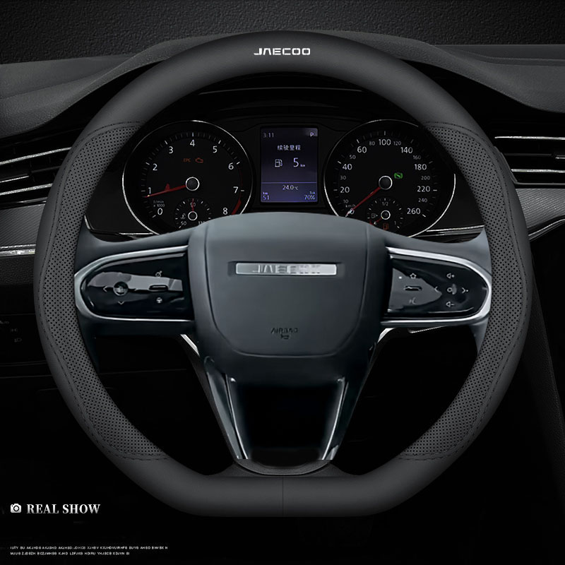Leather Car Steering Wheel Cov - Car Steering Wheel Cover Anti Slip Breathable ulasan dan harga