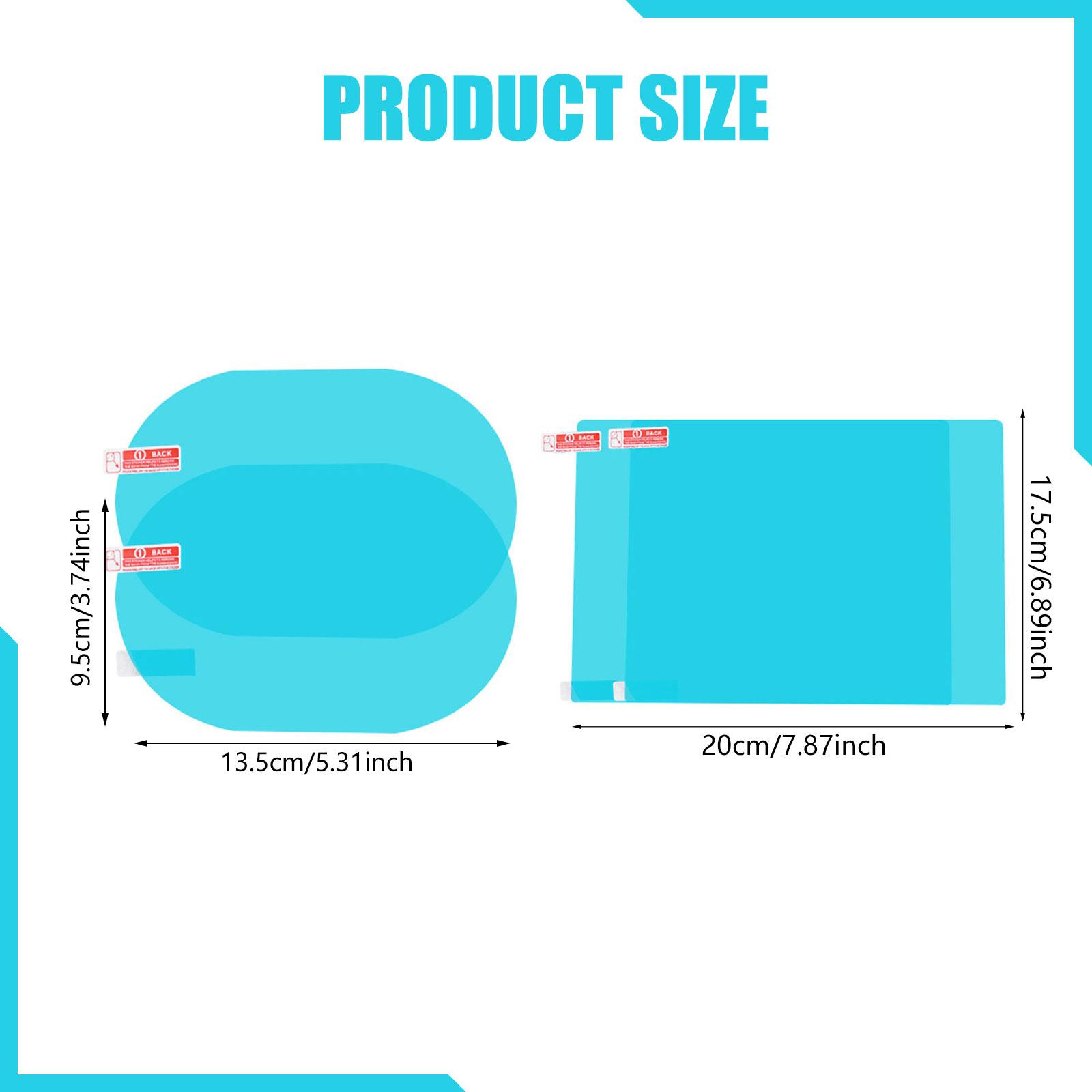 Car Rearview Mirror Film Prote - Anti Glare Car Rearview Mirror Film ulasan dan harga