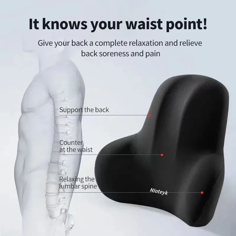 Memory Foam Car Neck Cushion C - Memory Foam Car Neck Pillow Lumbar Support ulasan dan harga