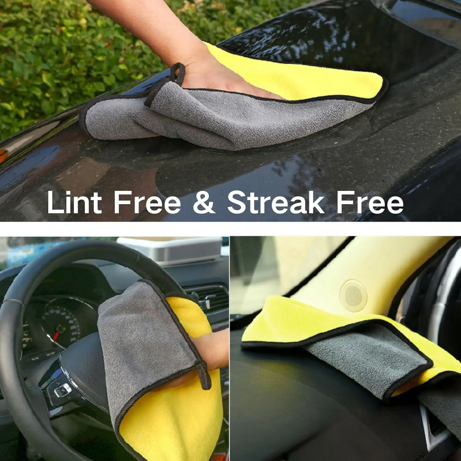 Wholesale Car Cleaning Towels  - Microfiber Car Drying Towel Super Absorbent ulasan dan harga