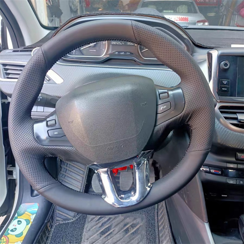 Hand Sewing Anti-Slip Car Stee - Car Steering Wheel Cover Anti Slip Breathable ulasan dan harga