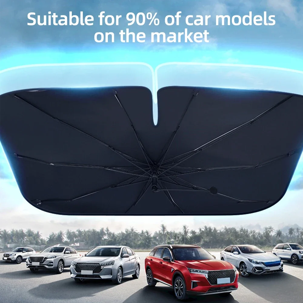 Car Sunshade Umbrella Front Wi - Car Sunshade Windshield Umbrella Foldable ulasan dan harga