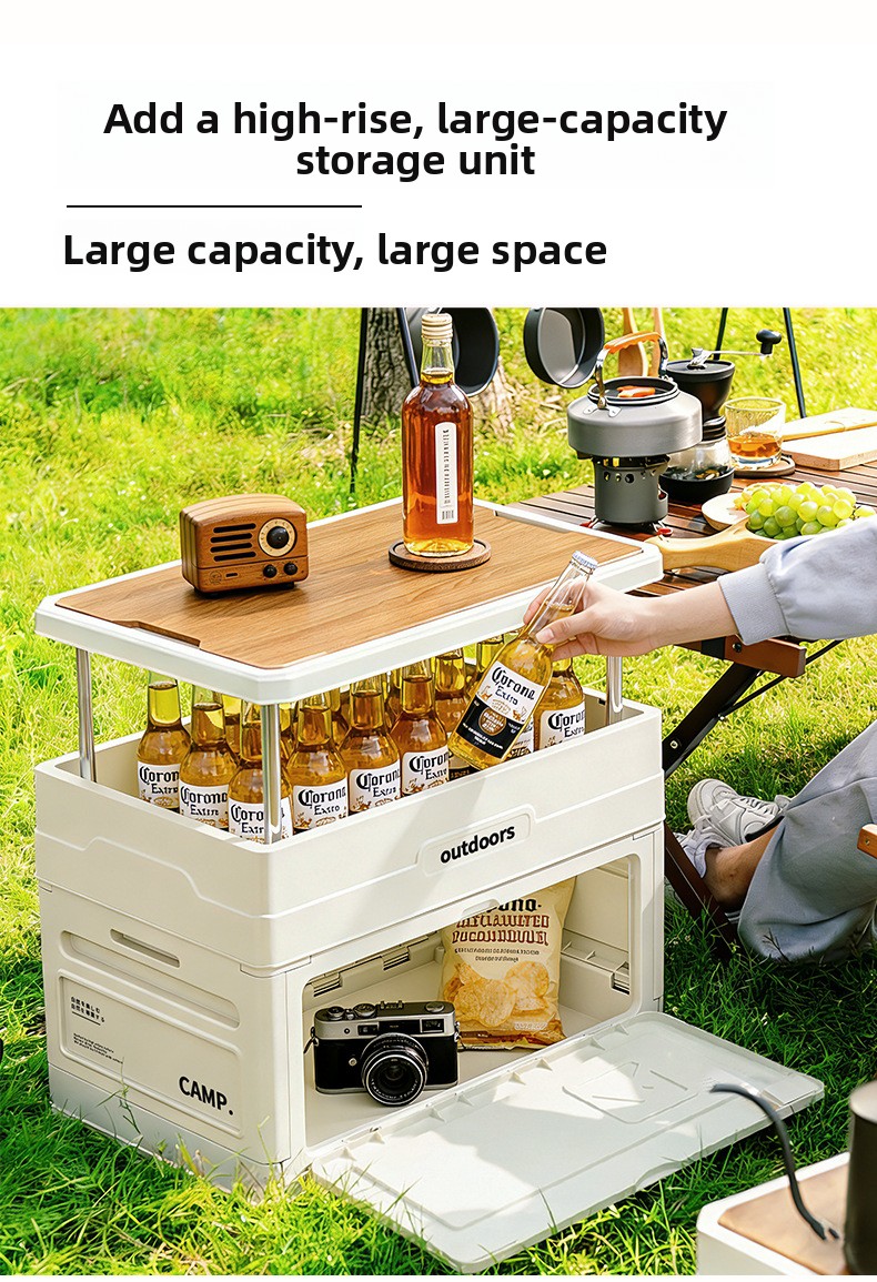Camping Folding Storage Box Wo - Car Trunk Organizer Foldable Storage Box ulasan dan harga