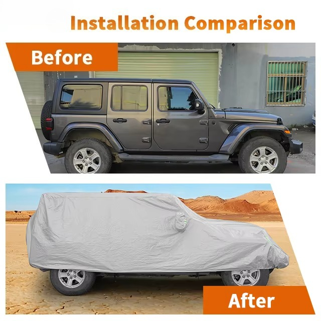 Outdoor Waterproof Car Cover F - Car Accessories ulasan dan harga