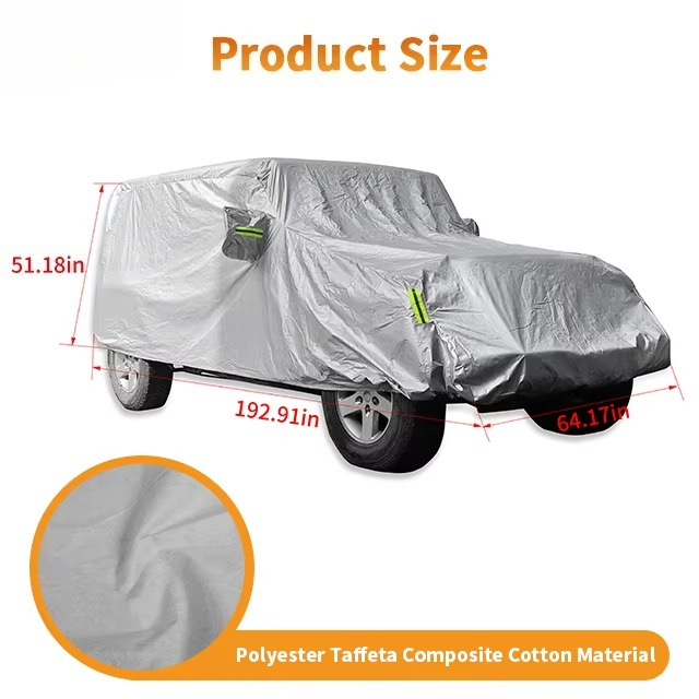 Outdoor Waterproof Car Cover F - Car Accessories ulasan dan harga