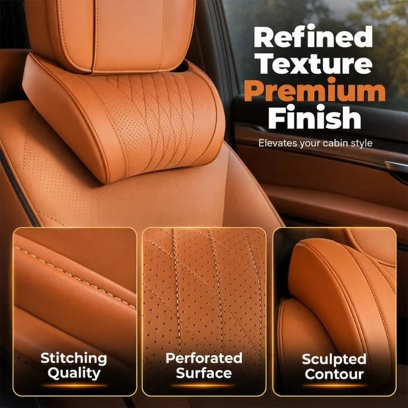 Universal Car Headrest Lumbar  - Memory Foam Car Neck Pillow Lumbar Support ulasan dan harga