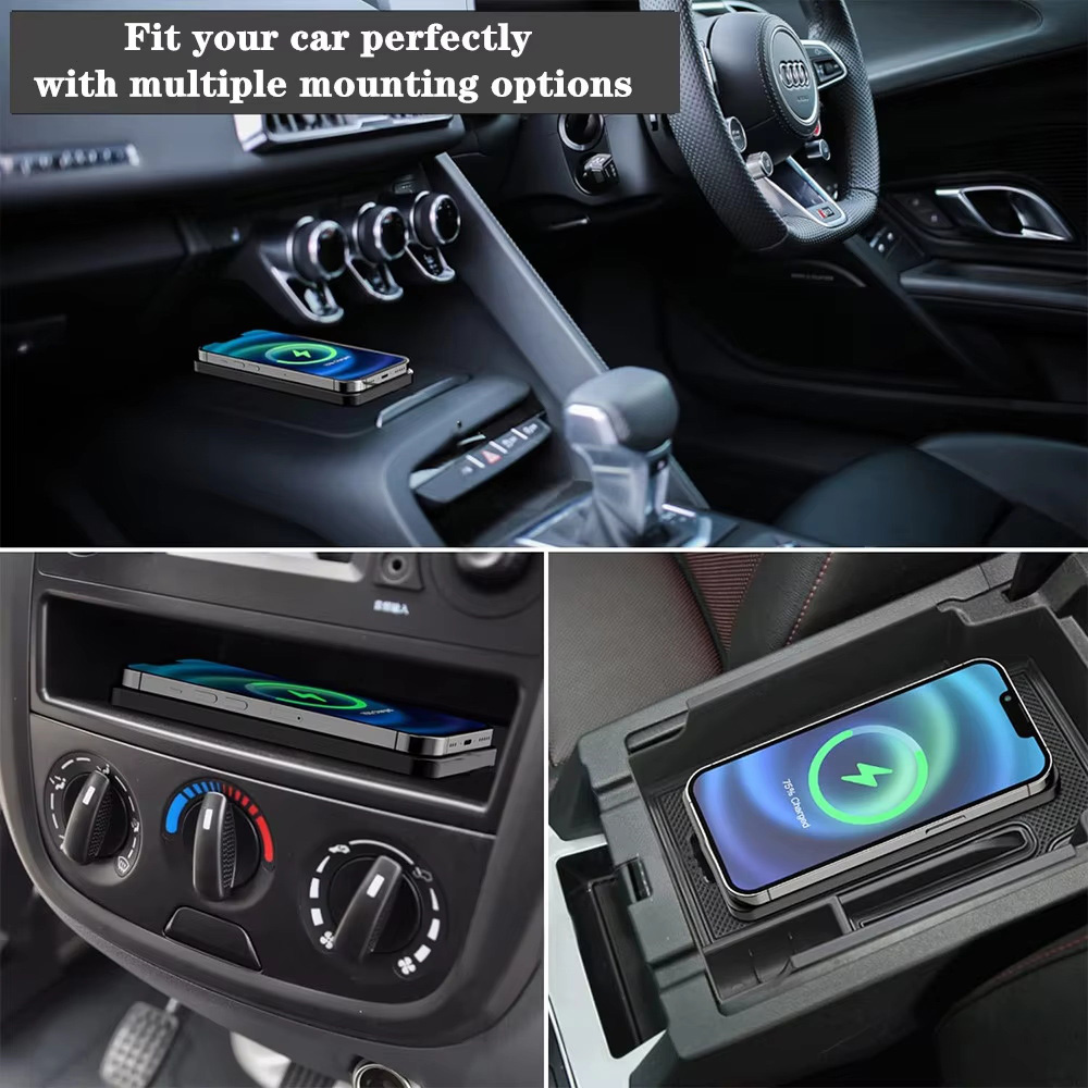 15w Wireless Charger Car Anti- - Wireless Car Charger Mount Fast Charging ulasan dan harga