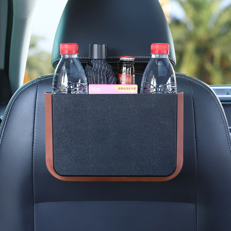 Car Trash Can Hanging Folding  - Waterproof Car Trash Can With Lid ulasan dan harga